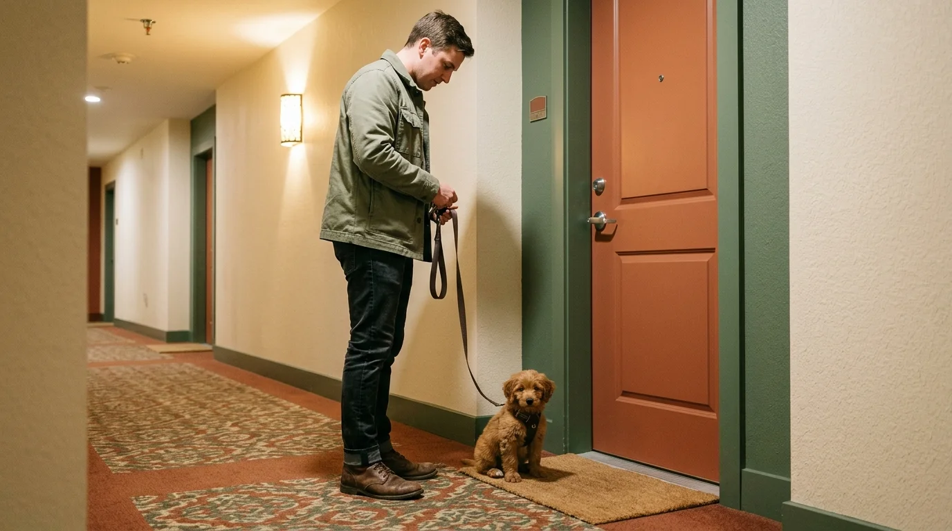 Potty Training a Puppy in an Apartment