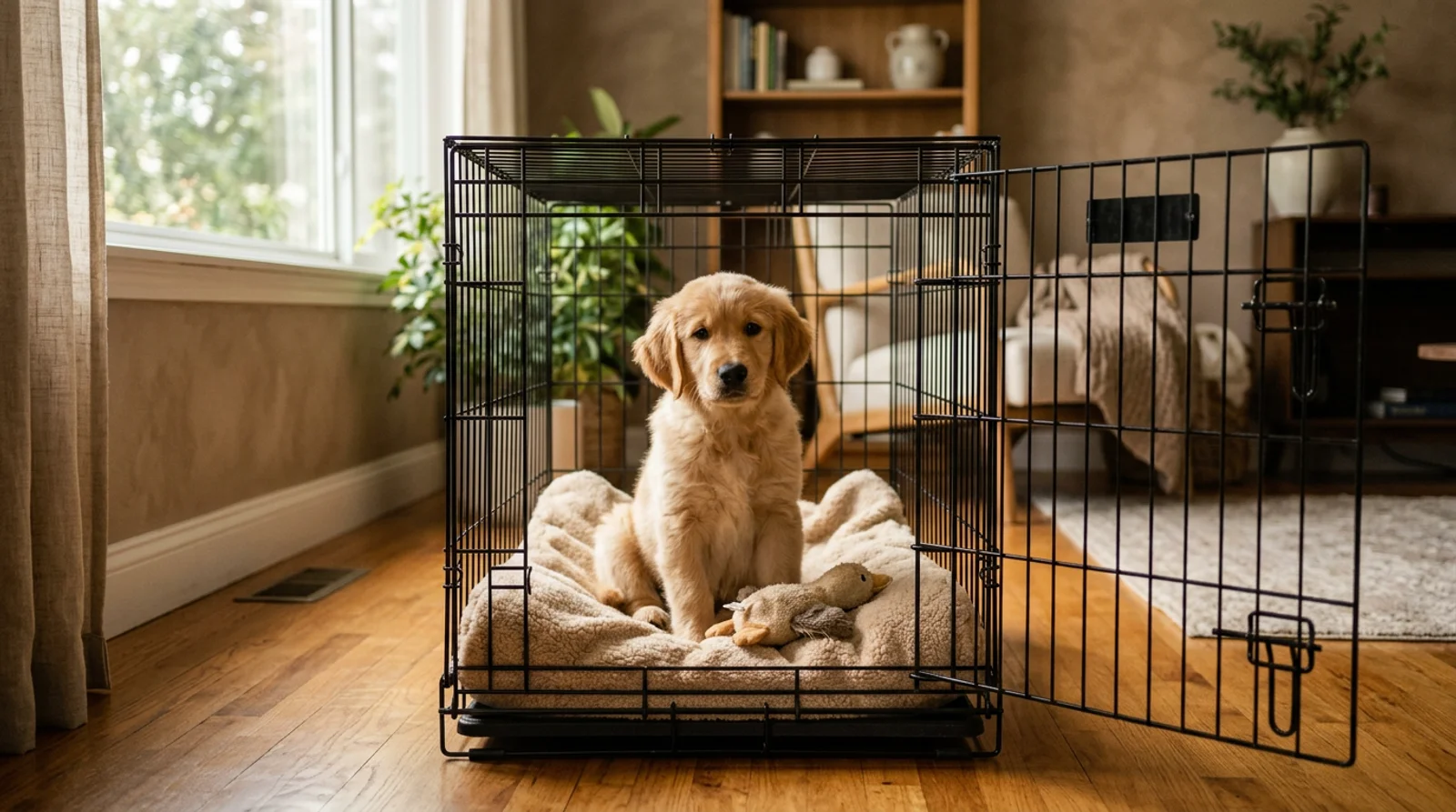 5 Fun Crate Games for Puppies
